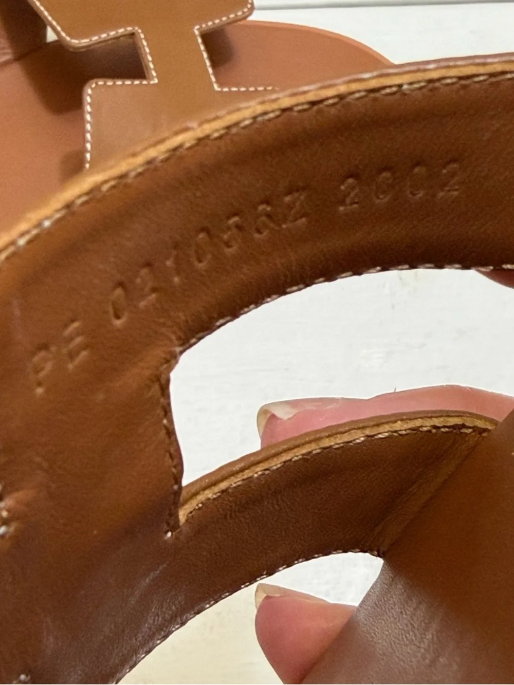 Hermès Oran Gold Iconic H Calfskin Slide Sandal Size 40 - Picture 12 of 16